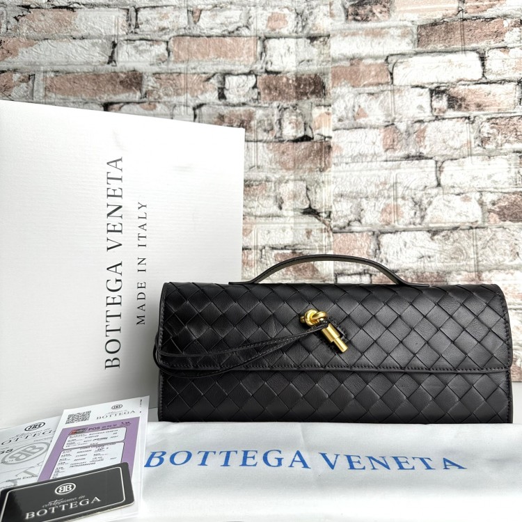 BOTTEGA VENETA ANDİAMO CLAUTCH ACI KAHVE